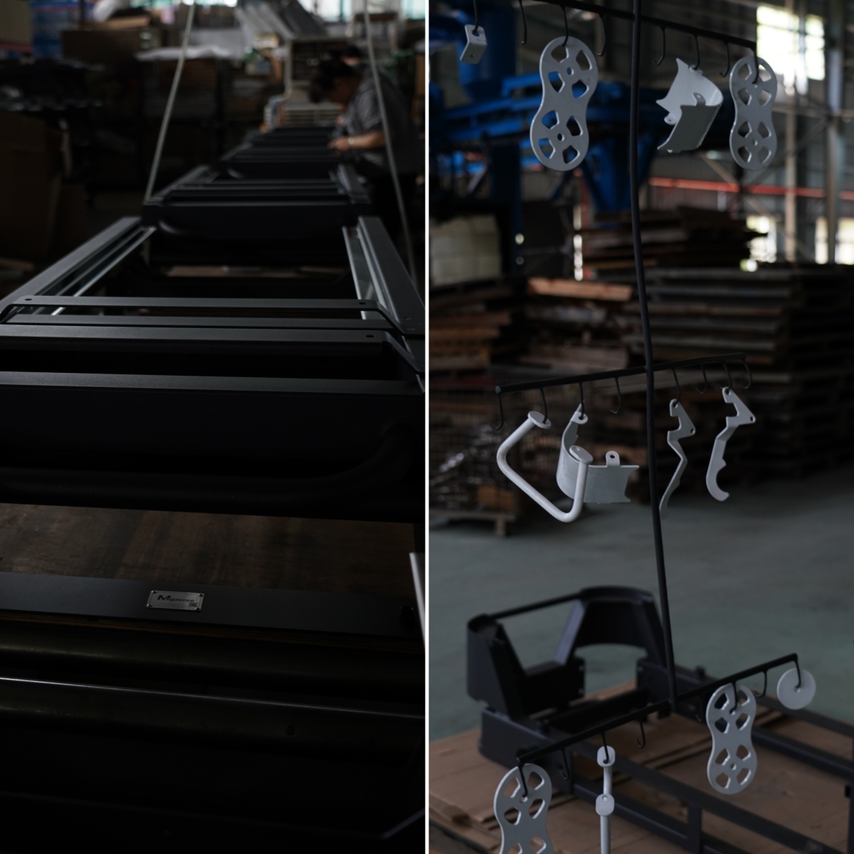 Manufacturing process 5 High-voltage electrostatic powder coating