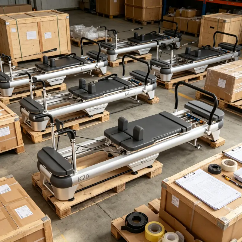 Reformer foam cushion replacement - factory quality Reformer foam cushion replacement: quality inspection of pilates reformer foam cushions