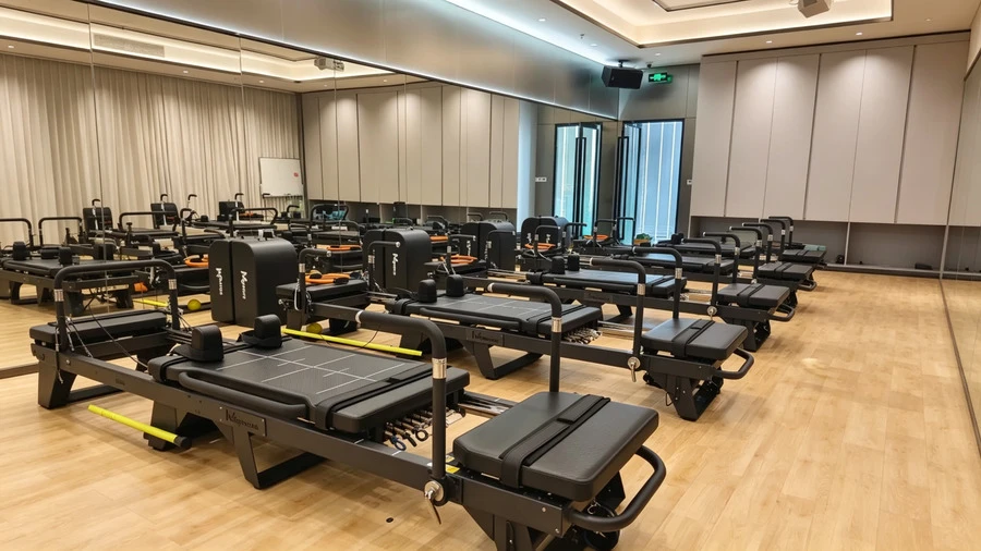 K16 pilates reformer stainless steel frame