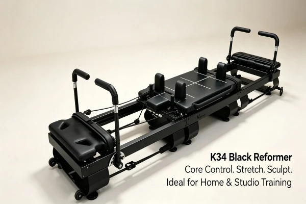 K30 pilates reformer 6 Https://megacorepilates. Com/k34-frame-fitness-reformer/
