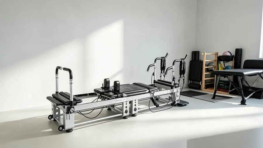 K11 reformer in a professional physiotherapy room for rehabilitation