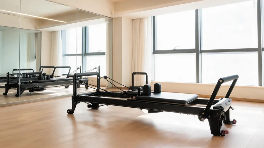 K34 reformer in a bright studio for class sequencing