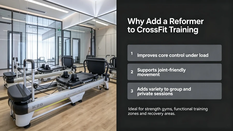 Pilates reformer for crossfit: why hybrid gyms win 2 Pilates reformer with crossfit training benefits and gym equipment integration