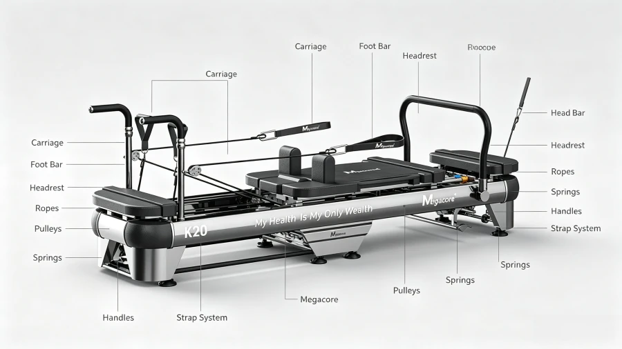 Build your own pilates reformer? Read this first 1 Megacore k20 pilates reformer key components for custom build reference